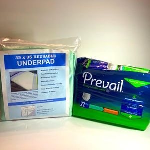 Prevail Youth Small Underwear 22 Count & UnderPad
